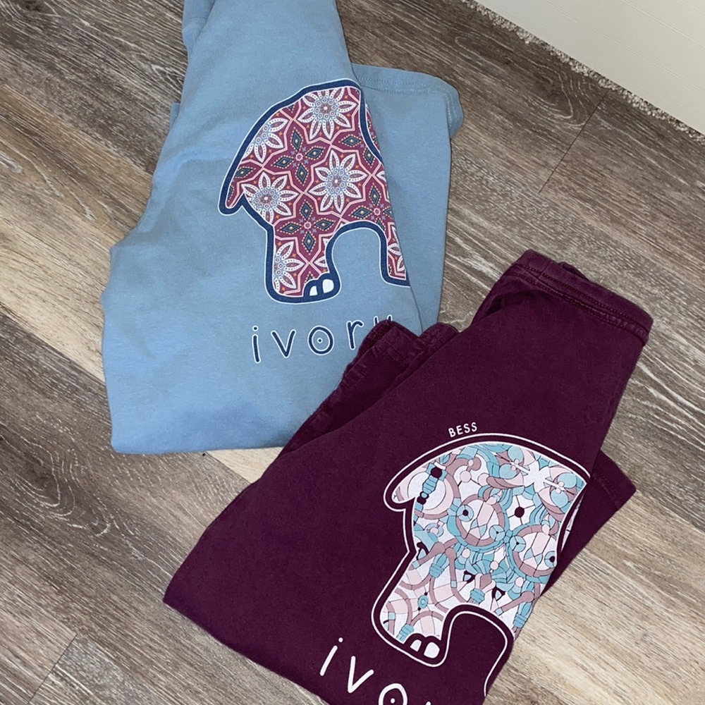 Bundle of 2 Ivory Ella shirts